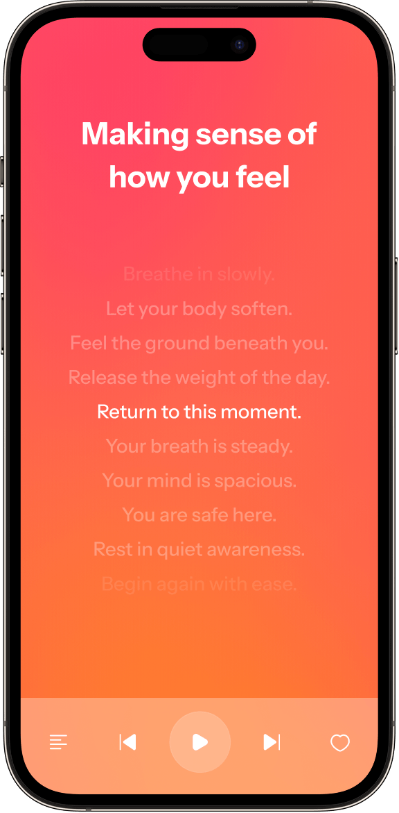 EverHuman — Audio player